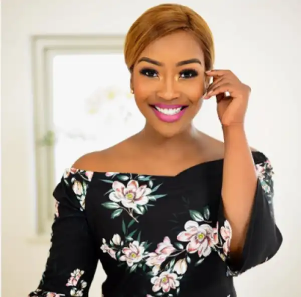 TV Presenter, Lorna Maseko Buys Herself A Mercedes Benz Convertible (Photos)